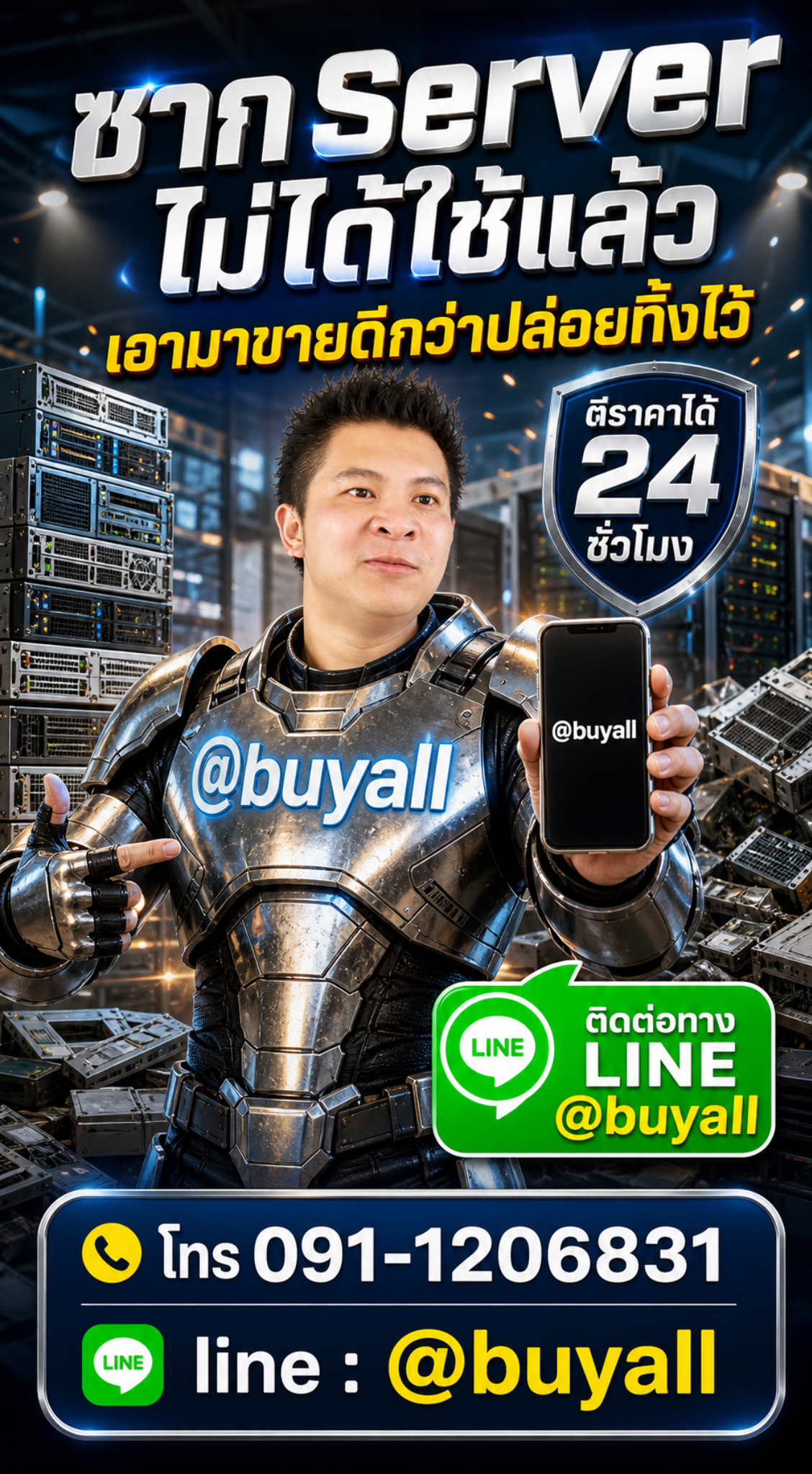 4 ขั้นตอนเตรียมการนำสินค้าซาก Server มาขายกับ รับซื้อเซิร์ฟเวอร์.com