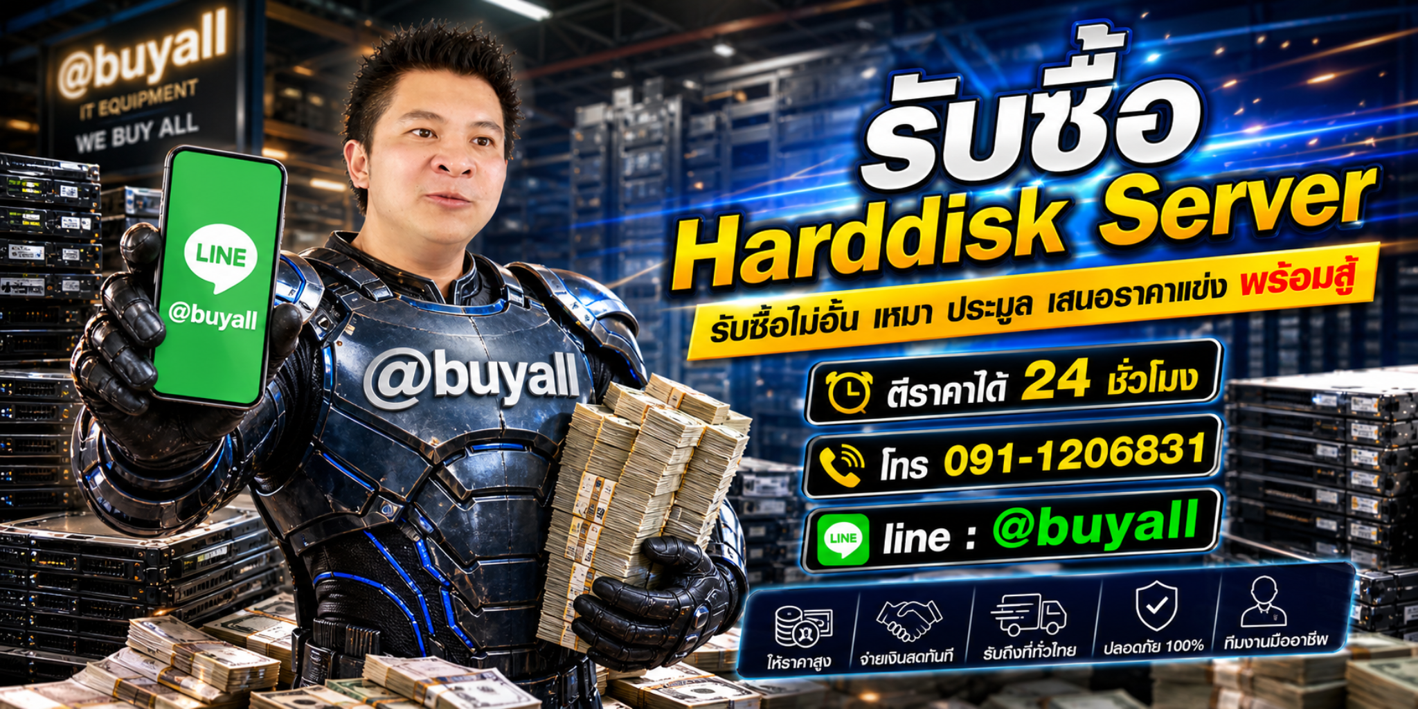 รับซื้อ Harddisk Server เอาของที่ไม่ใช้แล้วมาแลกเงิน รวดเร็ว ทันใจ บริการดี