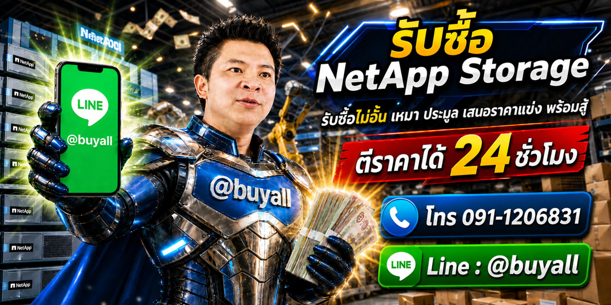 รับซื้อ NetApp Storage เอาของที่ไม่ใช้แล้วมาแลกเงิน รวดเร็ว ทันใจ บริการดี