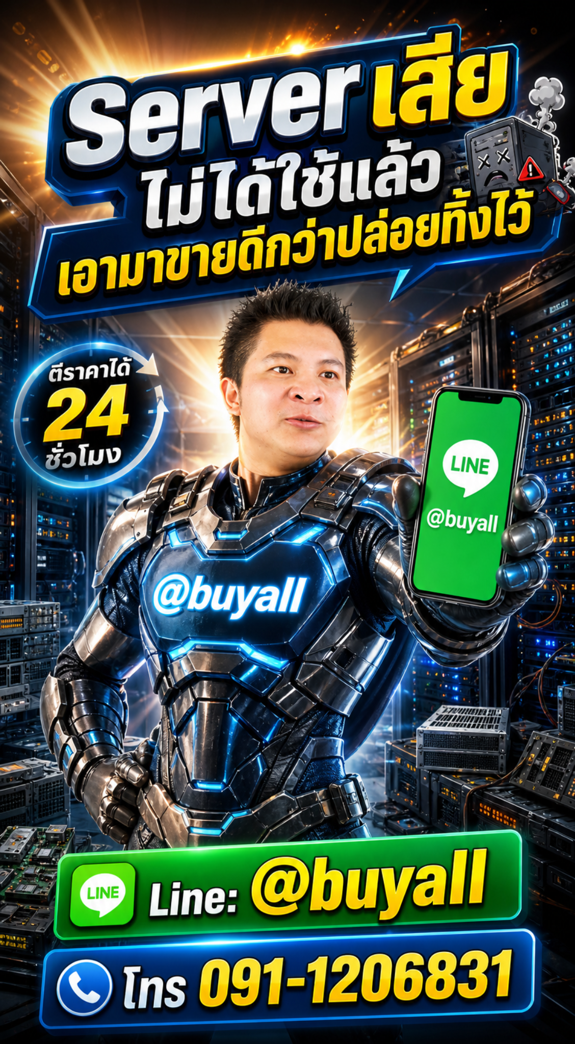 4 ขั้นตอนเตรียมการนำสินค้า Server มาขายกับ รับซื้อเซิร์ฟเวอร์.com